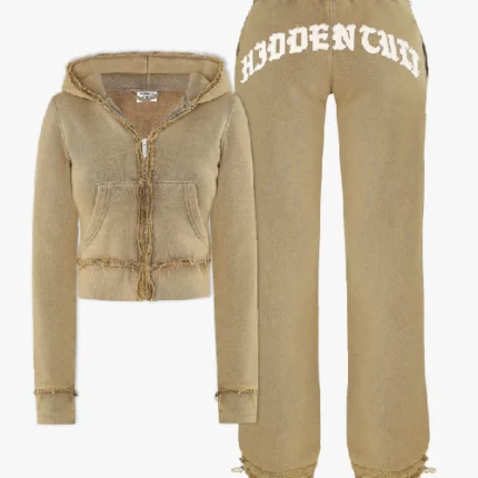 Hidden Cult Amber Distressed Tallored Sweatsuit
