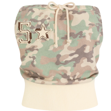HIDDEN CULT® Camo Slouchy Top