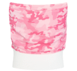 HIDDEN CULT® Pink Camo Slouchy Top
