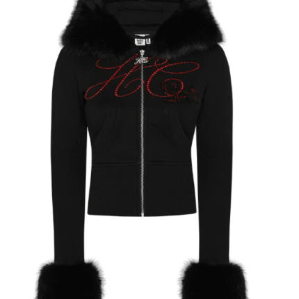 HIDDEN CULT® Nebula Black Cherry Zip Hoodie